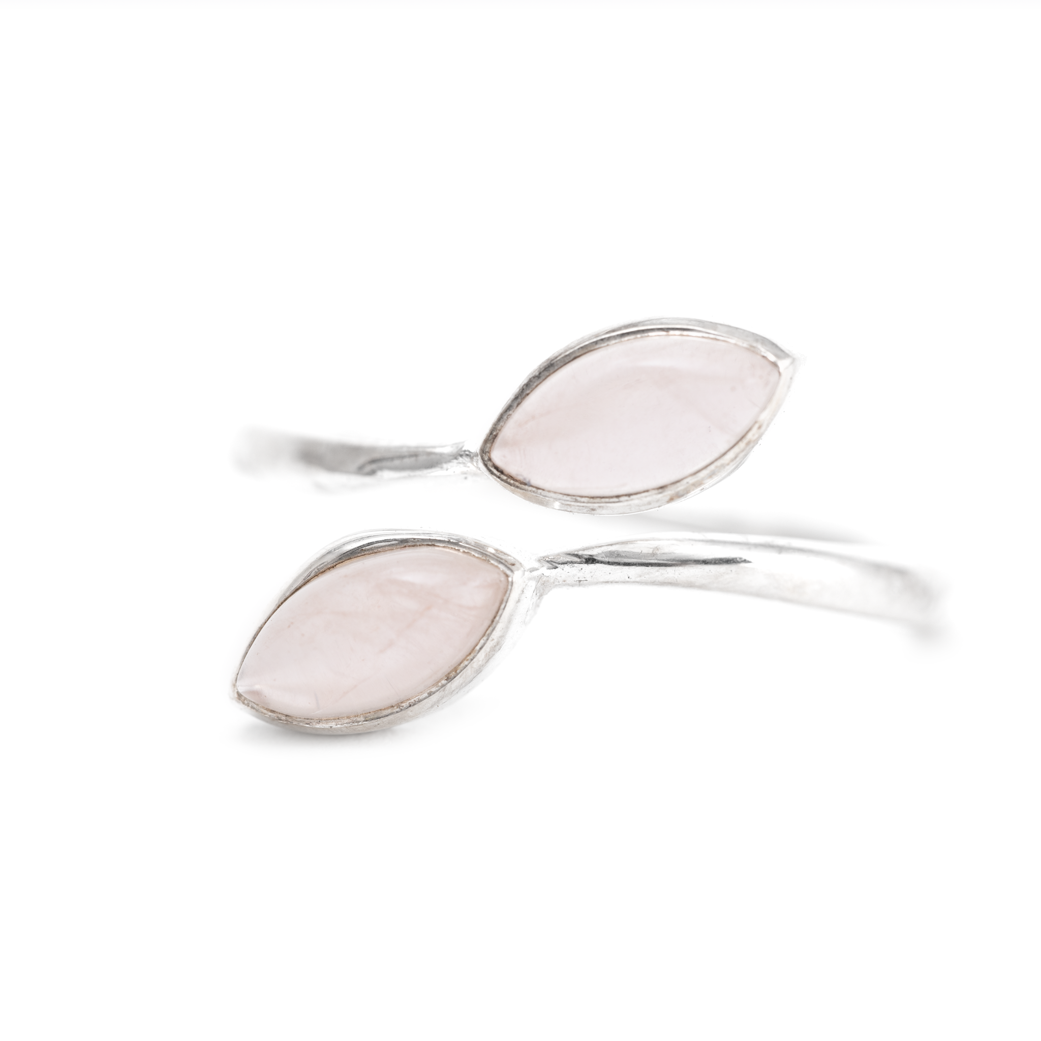 Twisted Leaves - Rose Quartz